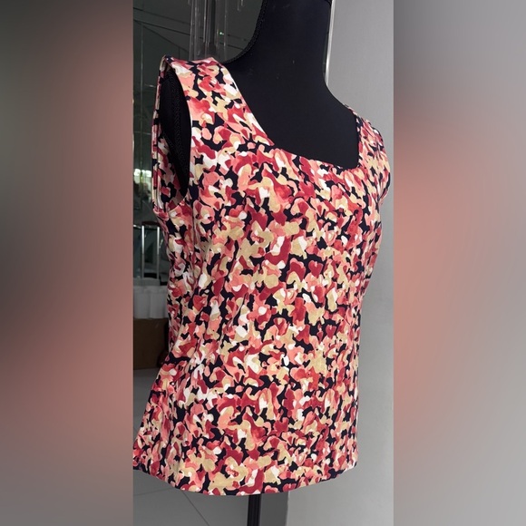 C- Chicos Floral Print square neck Tank Top NWT - Picture 14 of 17